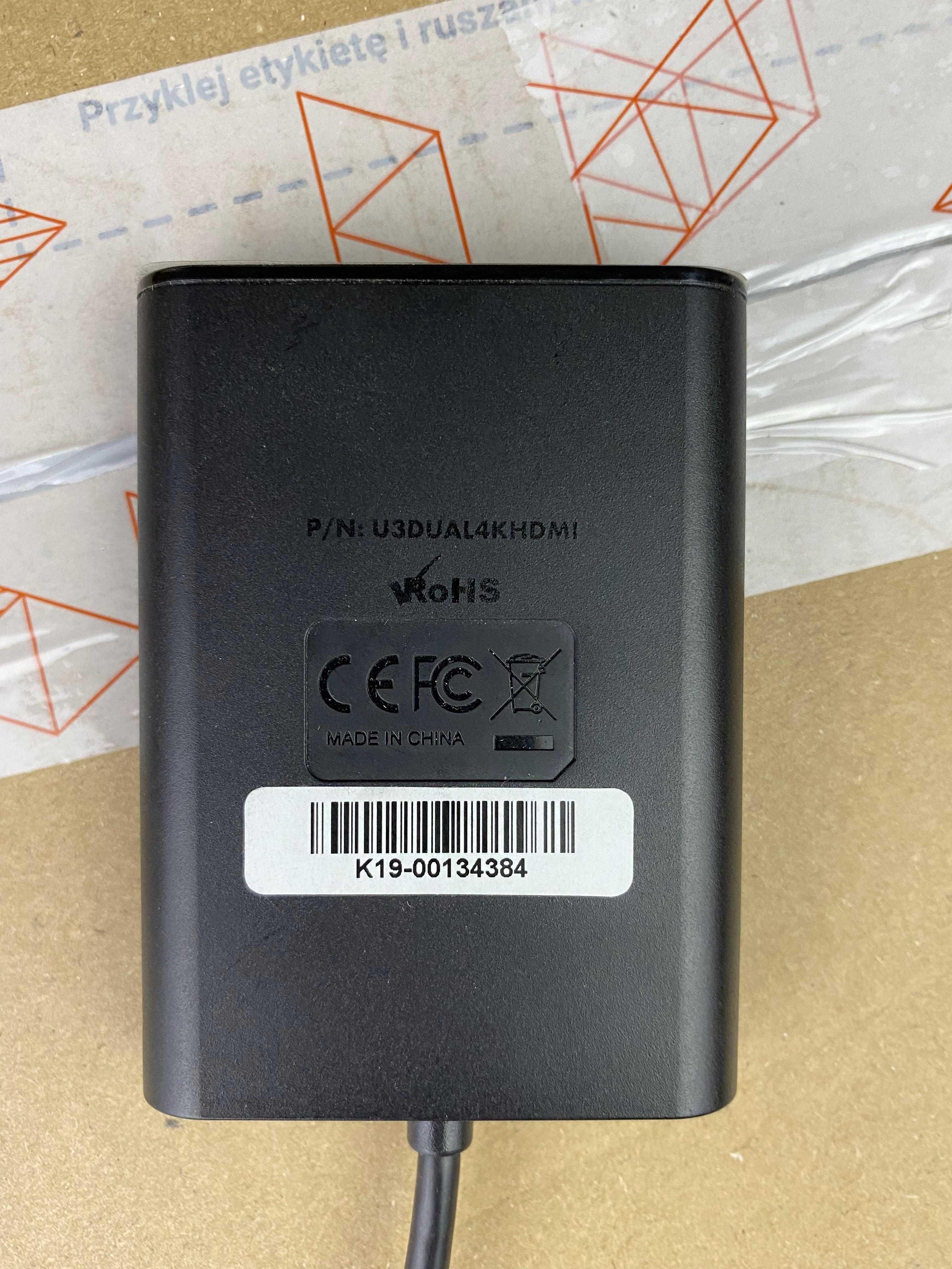 Konwerter USB HDMI I-TEC, replikator, adapter (U3DUAL4KHDMI)
