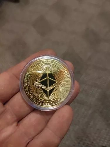 *Bitcoin* Биткоин и Эфириум монеты, колекця подарок, битная  160 грн.