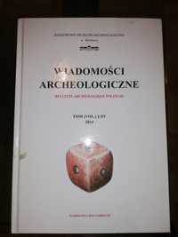 Książka '' Wiadomości archeologiczne''