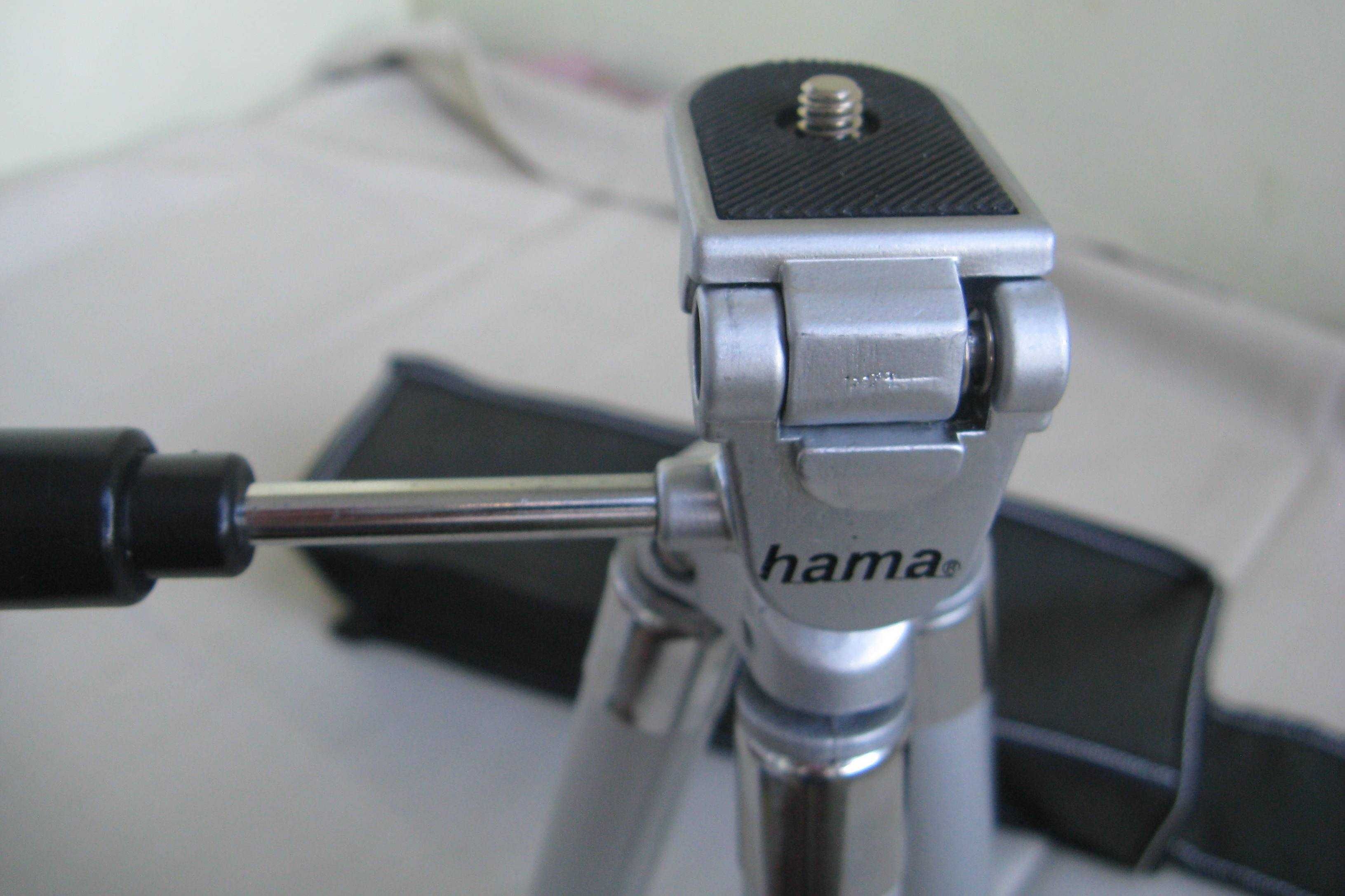 Штатив HAMA фото и кинокамер с чехлом (диапазон 25 см-111 см). НОВЫЙ.