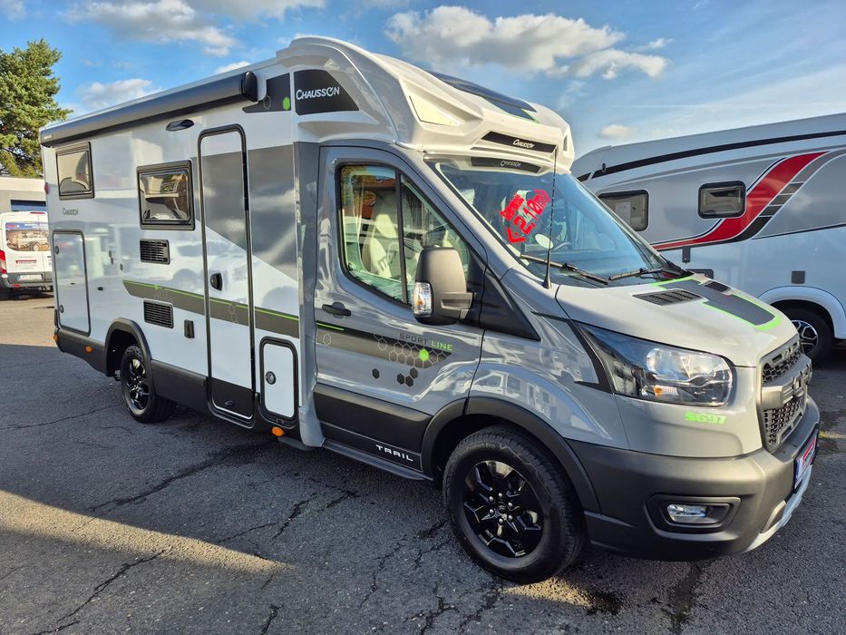 Ford KAMPER CHAUSSON S697 SPORT LINE 165KM AUTOMAT NOWY! MODEL 2026  Najnowszy model! Wersja SLIM; Najbogatsza wersja! Markiza; Solar