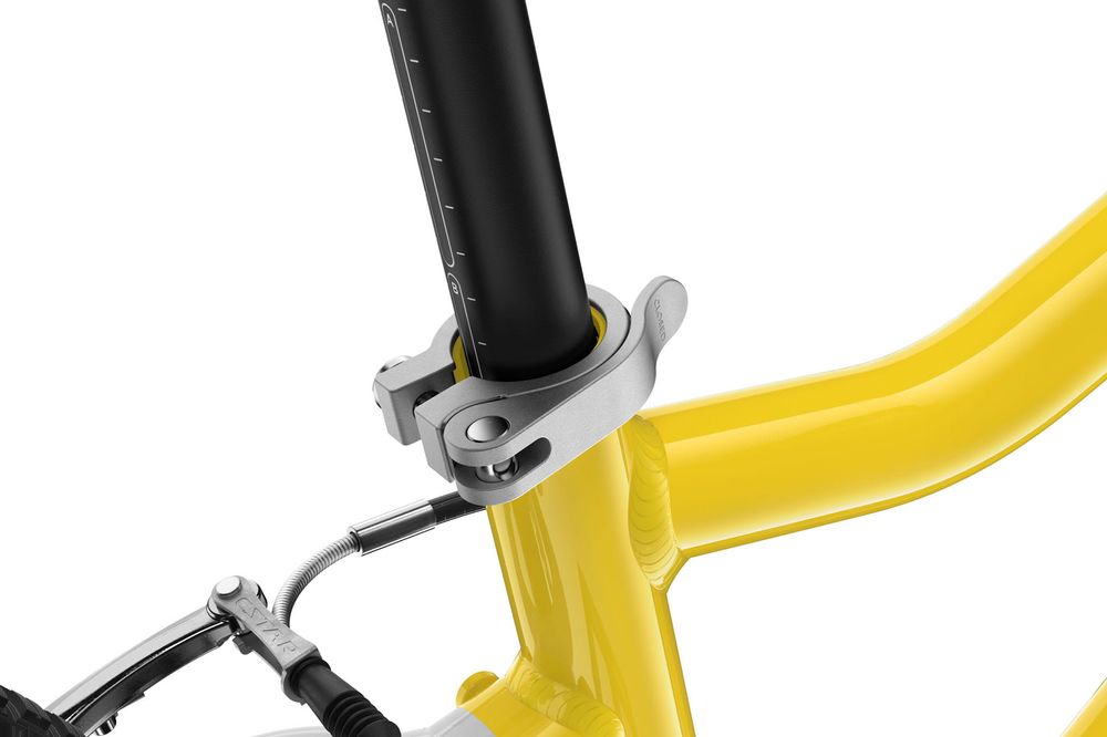 Woom GO 3 AUTOMAGIC  vibrant yellow rower dla dzieci 16" Wrocław