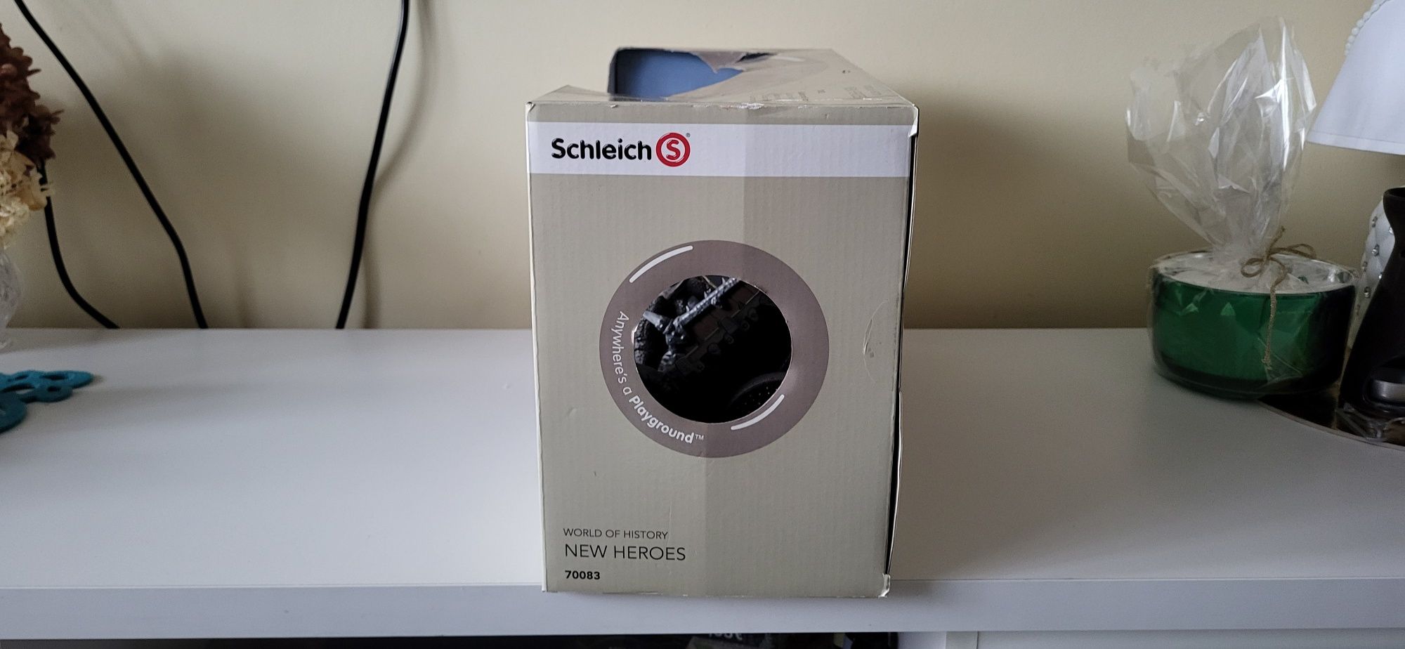 Schleich 70083 Gladiator z nosorożce bojowym plus rydwan nowy zestaw