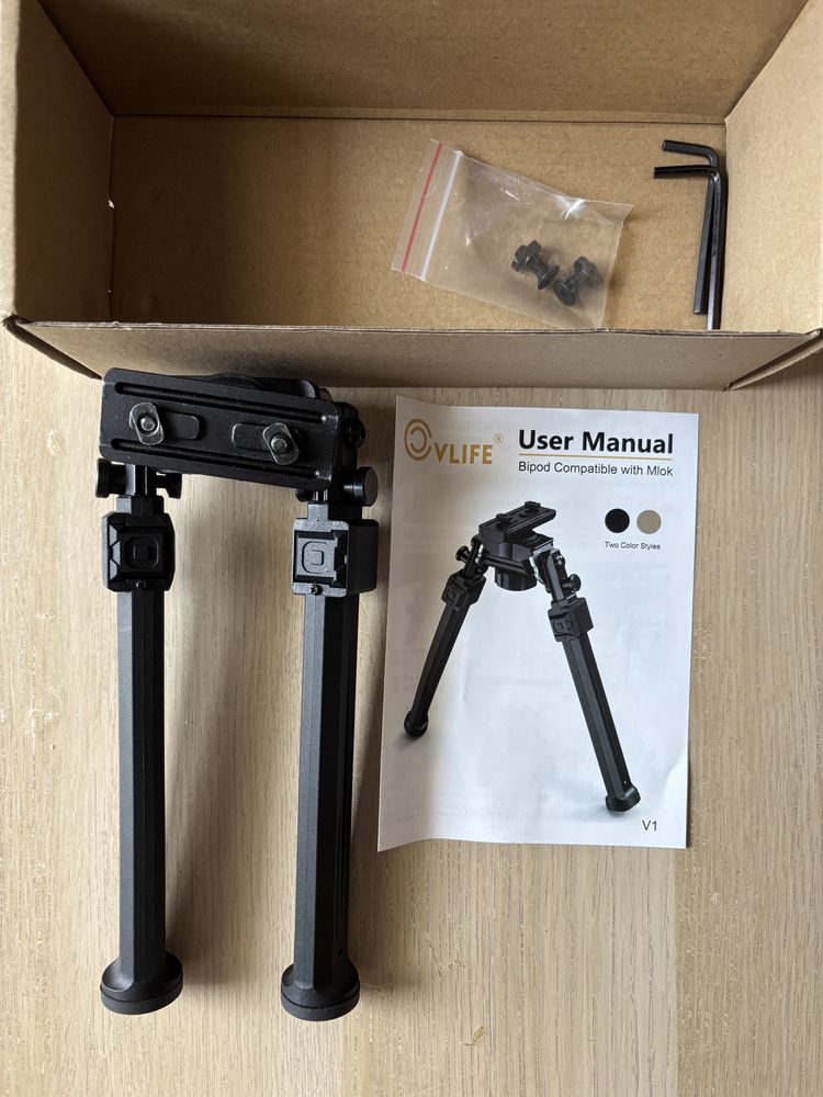Bipod dwójnóg montarz mlock