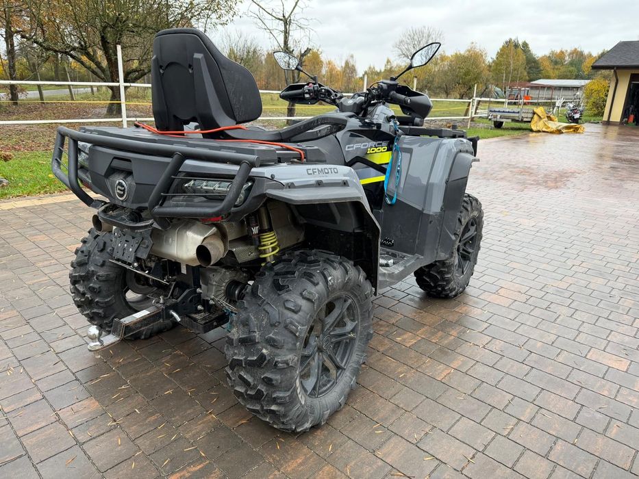 Quad cf moto cforce1000  2022 rok homologacja t3b stan bardzo dobry fv