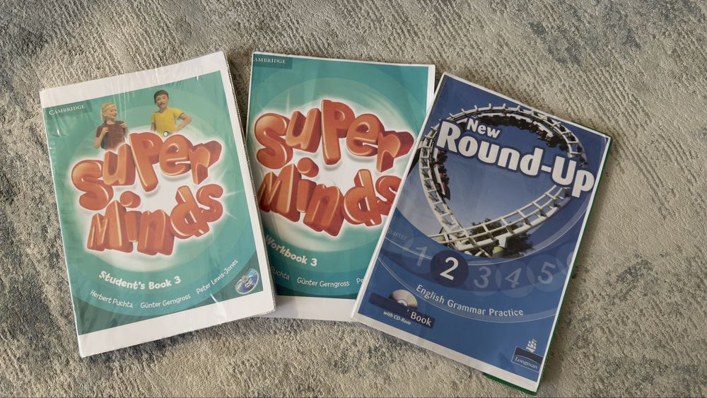 Super Minds Students book 3 New Round -Up