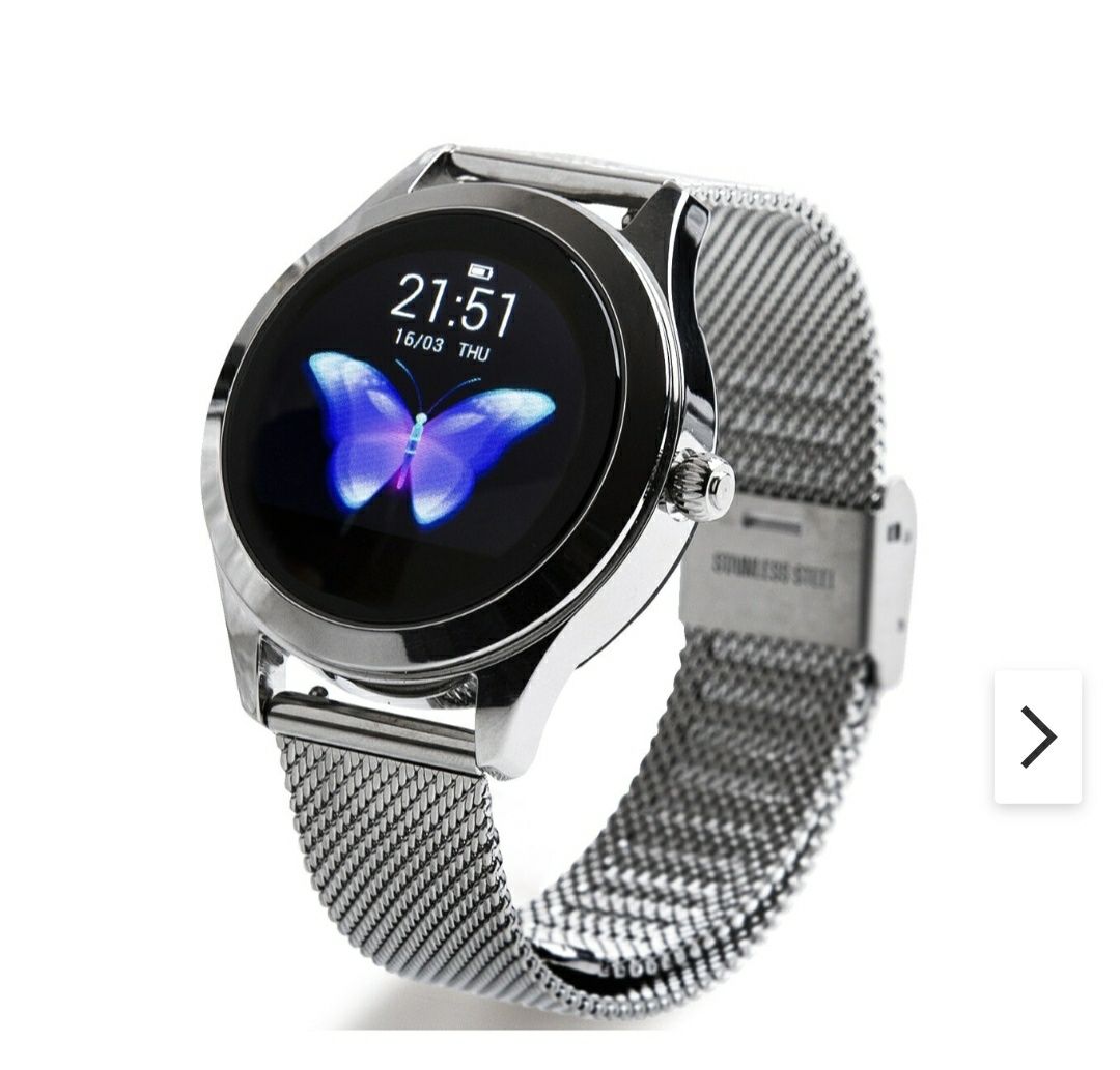 Smartwatch ORO-MED Smart Lady Srebrny Zegarek