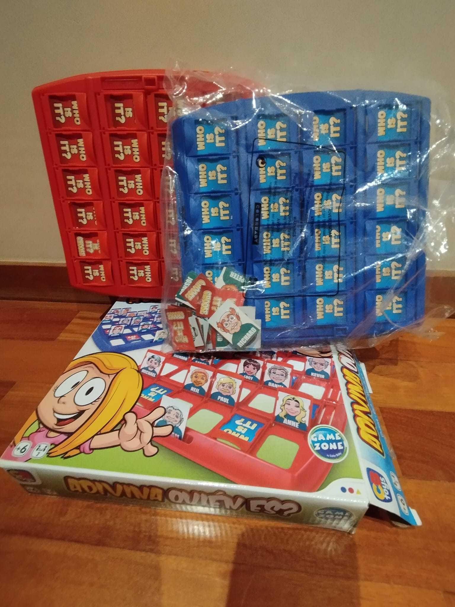 3 Jogos tabuleiro Junior em ótimo estado