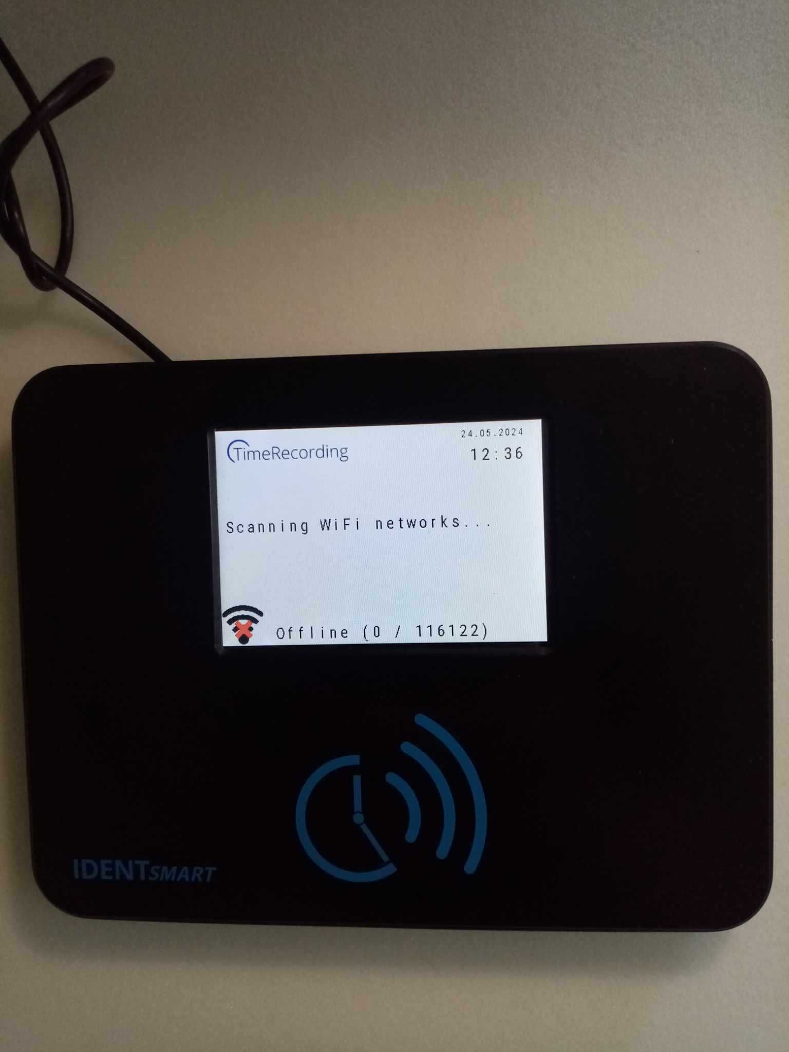 Rejestrator czasu pracy IDENTsmart TimeRecording ID800