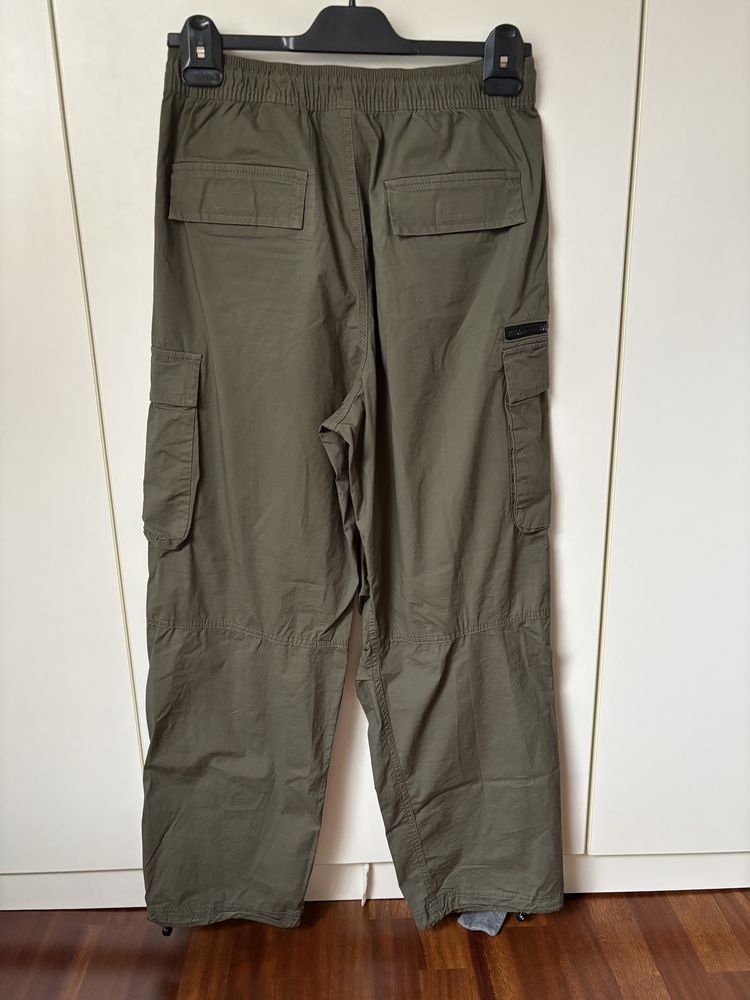 Spodnie cargo bojowki H&M S