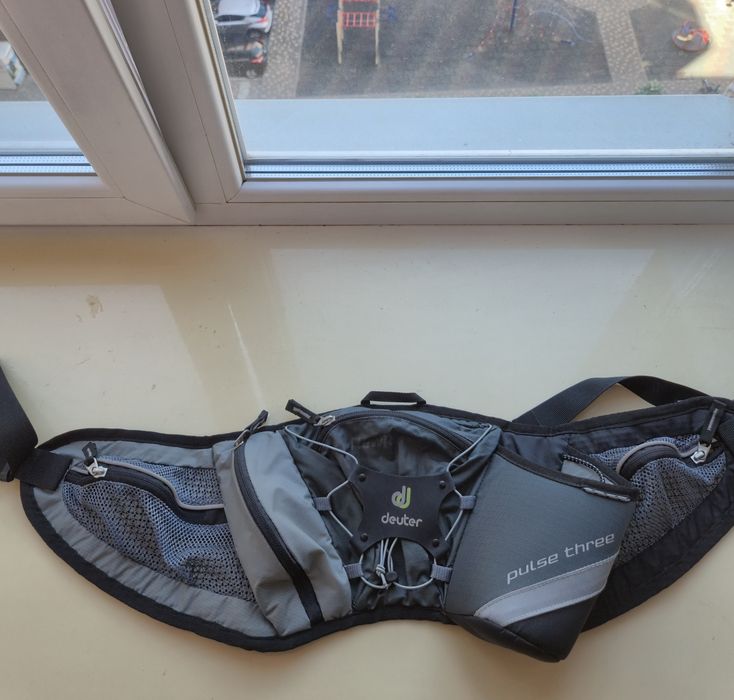 Сумка поясна бананка Deuter Pulse 3 ідеал велосумка