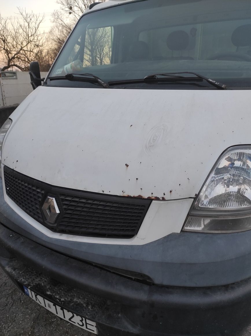 Renault master 09 r uszkodzony lub na części