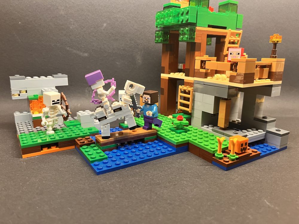 Lego Minecraft 21146  Atak szkieletów