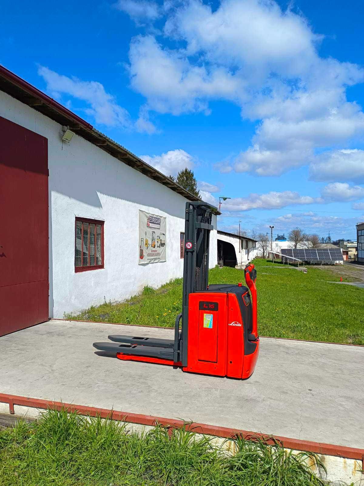 Штабелер електричний навантажувач 1176 Linde L16  1,6т 470 см 2019