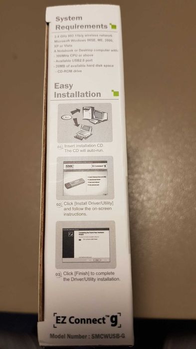 Adaptador wireless USB 2.0 54Mbps