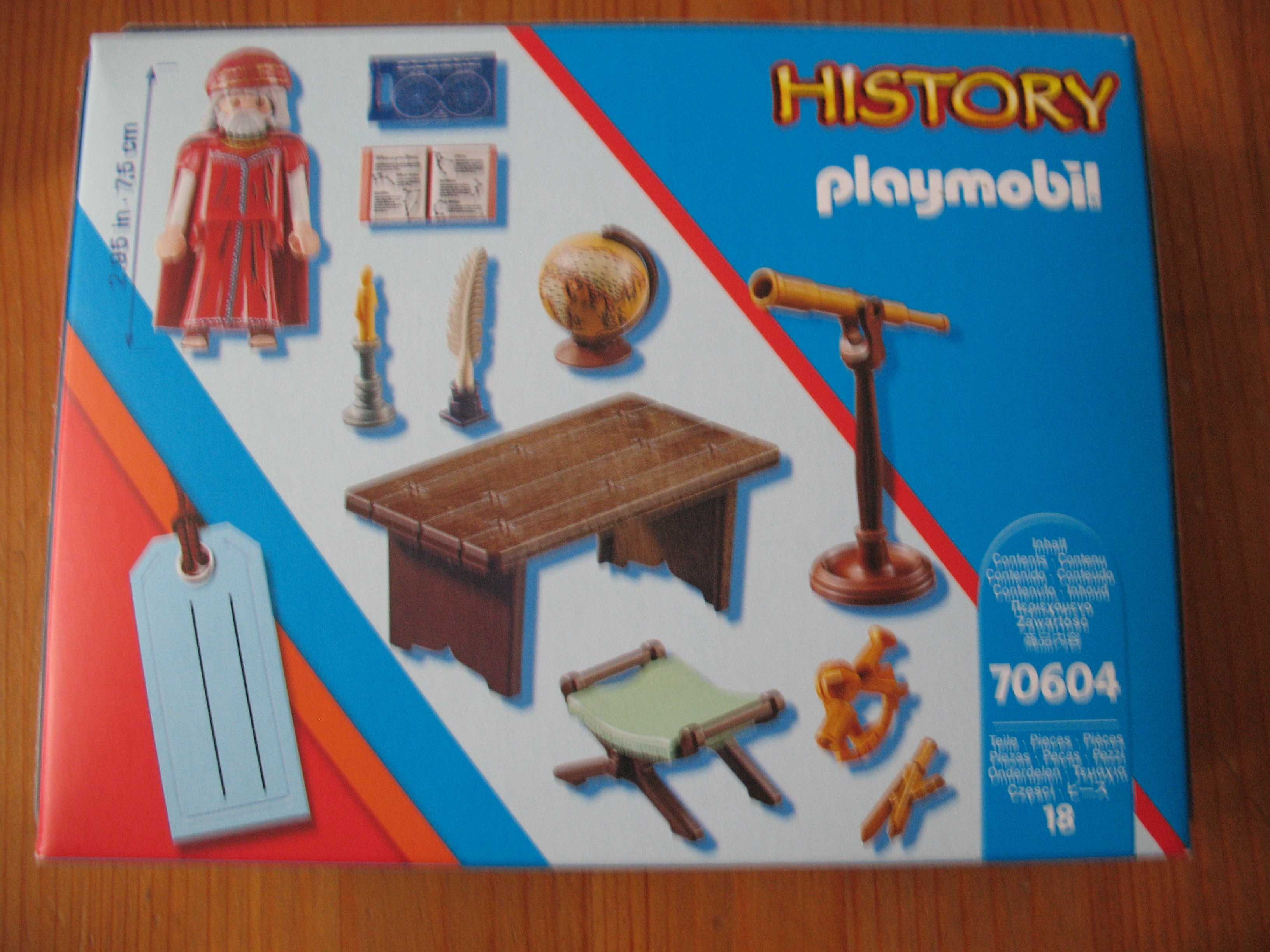 Playmobil 70604 history Астроном. Новий.