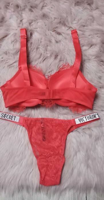 sexi komplet bielizny victoria secret koronka dla kobiet prezent