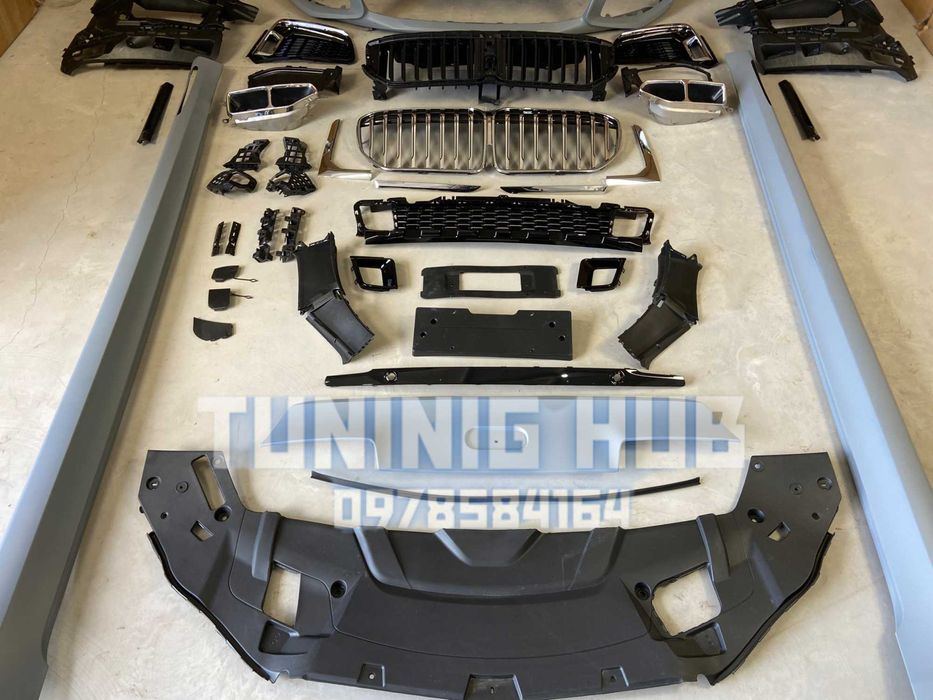 Комплект рестайлинга bmw g11 g12 обвес M Paket бмв г11 + Оптика