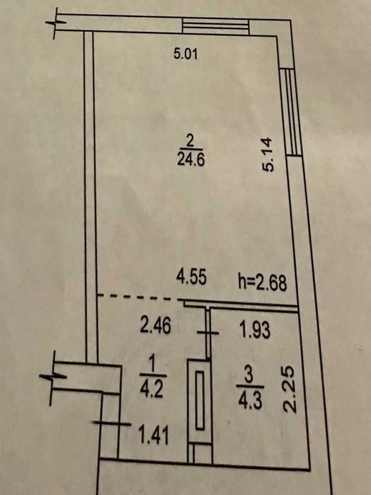 Приміщення квартира 33м цоколь Wood Park Радистів 18 Биківня Лісова!