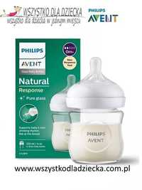 Philips Avent Responsywna Butelka Szklana Natural 120ml SCY930/01