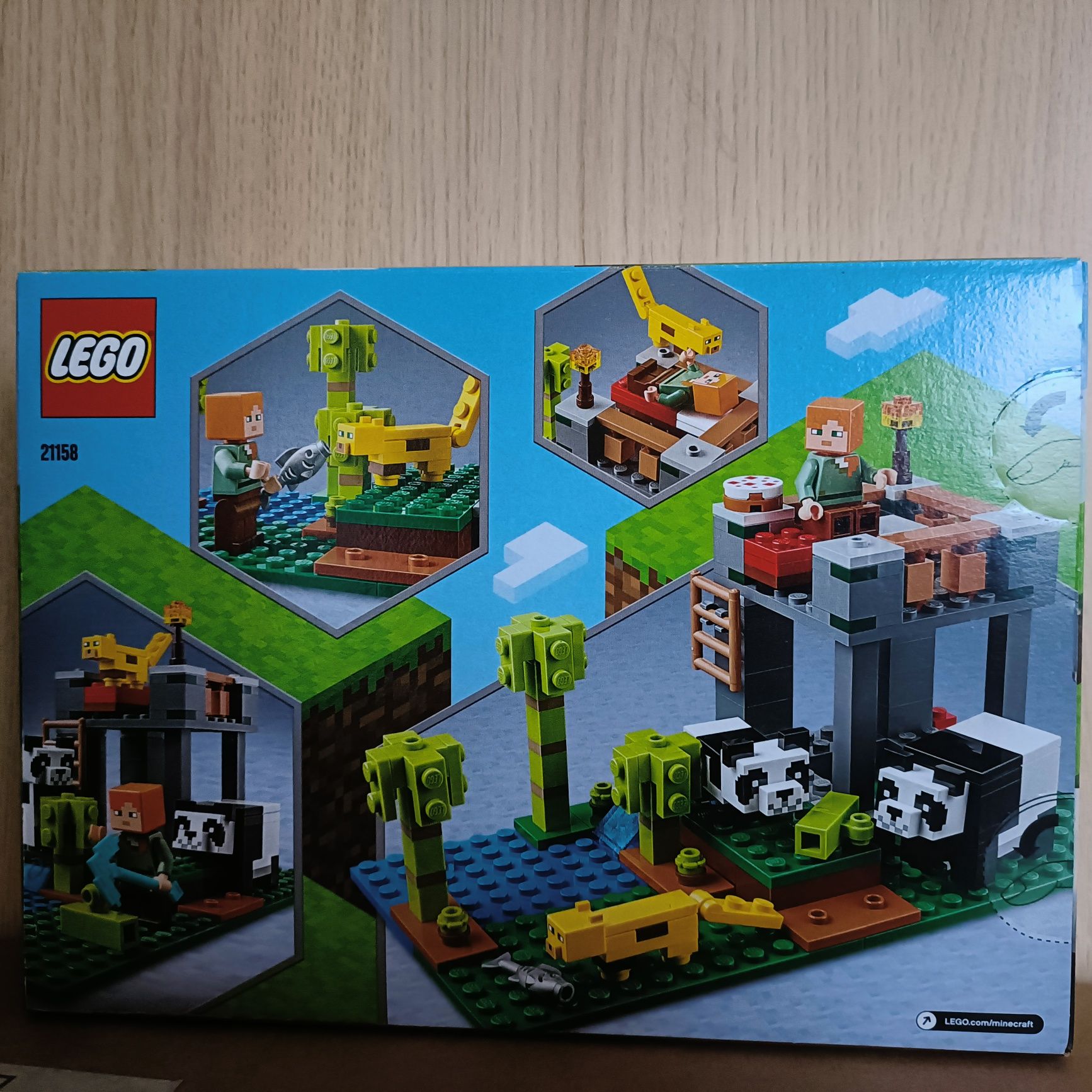 LEGO Minecraft 21158 Żłobek dla pand NOWY