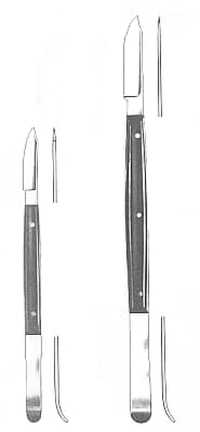 Nożyk do wosku typ Fahnenstock (mały)