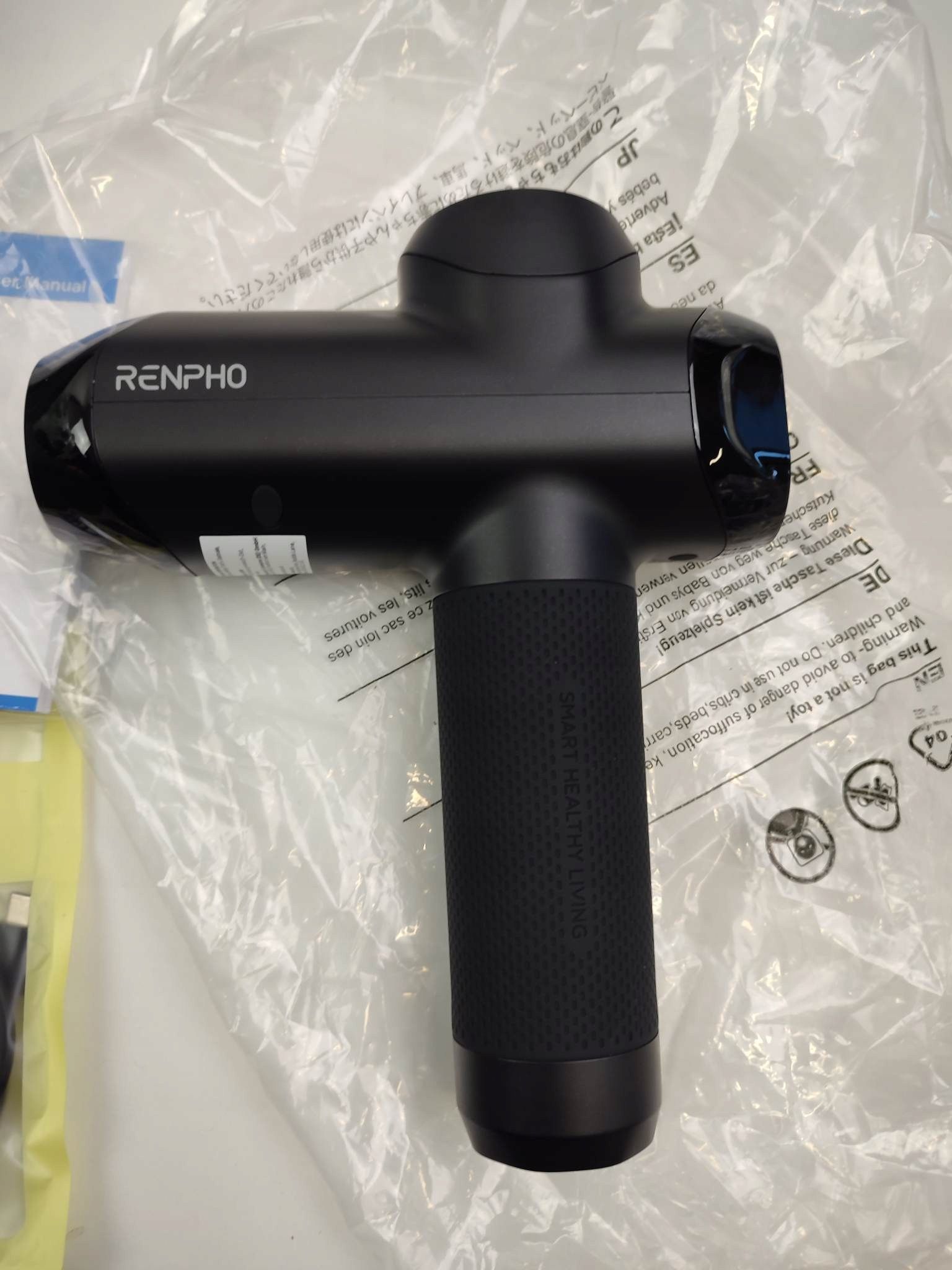 RENPHO Pistolet do masażu, portem ładującym USB-C