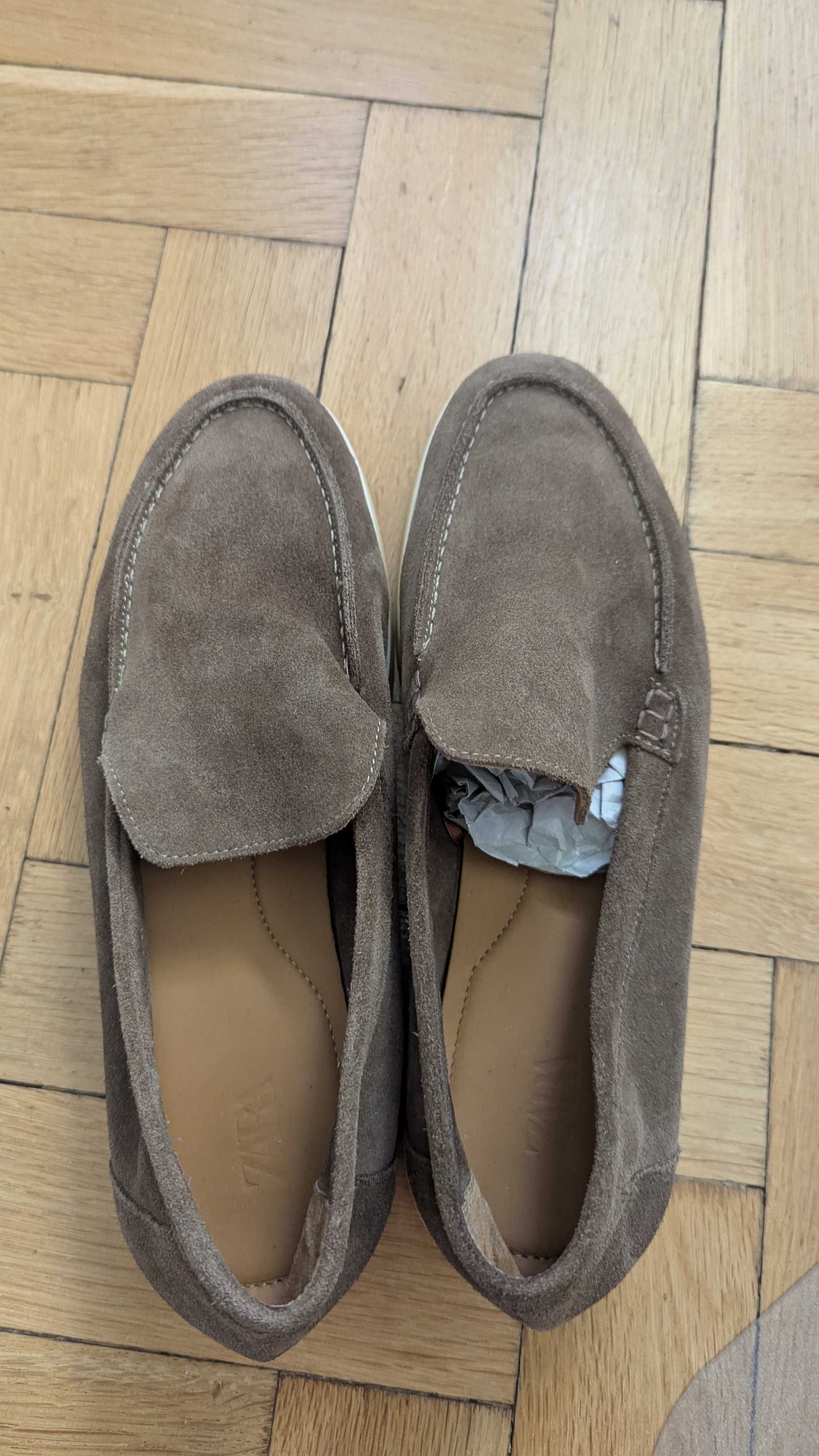 Zara casualowe mokasyny rozmiar 43