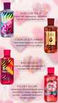 Гелі для душу Bath and Body Works
