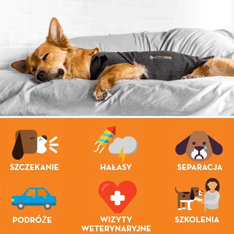 ThunderShirt kamizelka antystresowa relaksująca dla psa L (18-29kg)