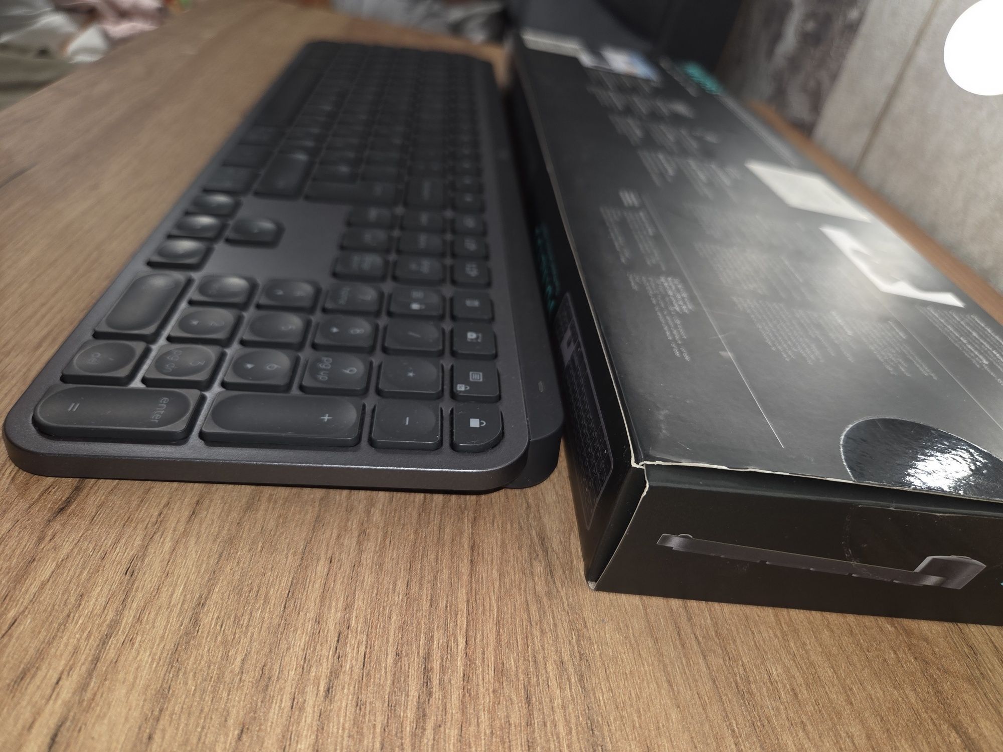 Клавіатура бездротова Logitech MX Keys S Wireless Graphite (укр)