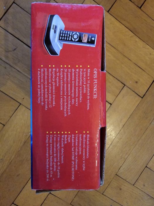 Dect telefon stacjonarny ksren Mt 033 dt