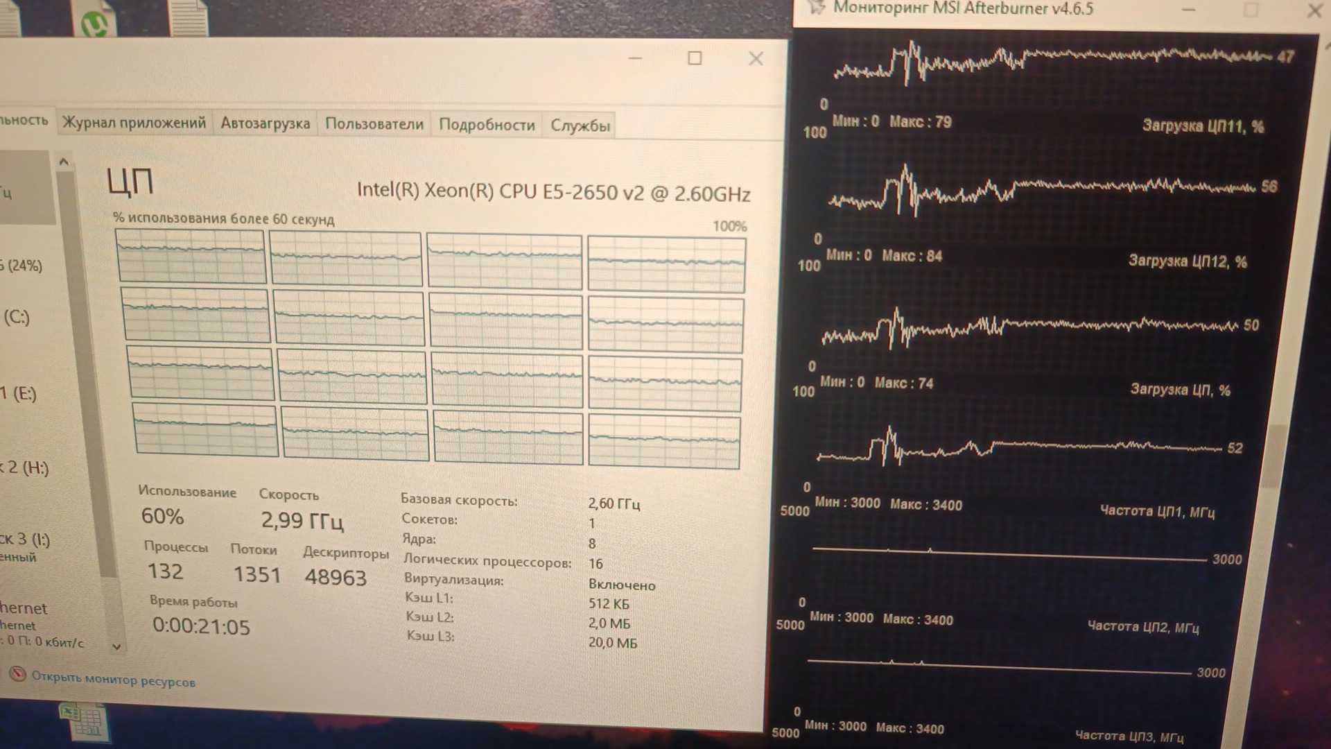 Игровой комплект Intel/AMD 8/10 ядер 2650v2/v3 16 GB Ram ddr3/ddr4