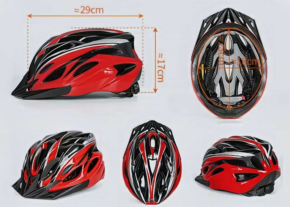 Kask Rowerowy UNISEX 54–63 cm – uniwersalny, lekki i BEZPIECZNY
