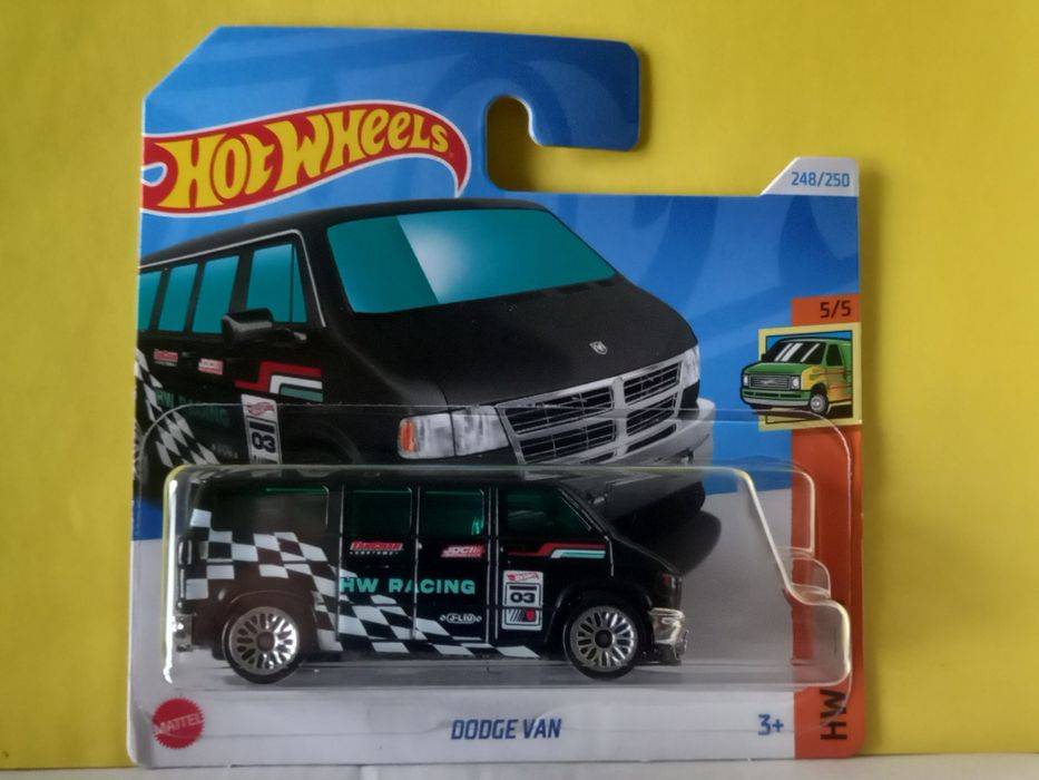 Dodge van hot wheels