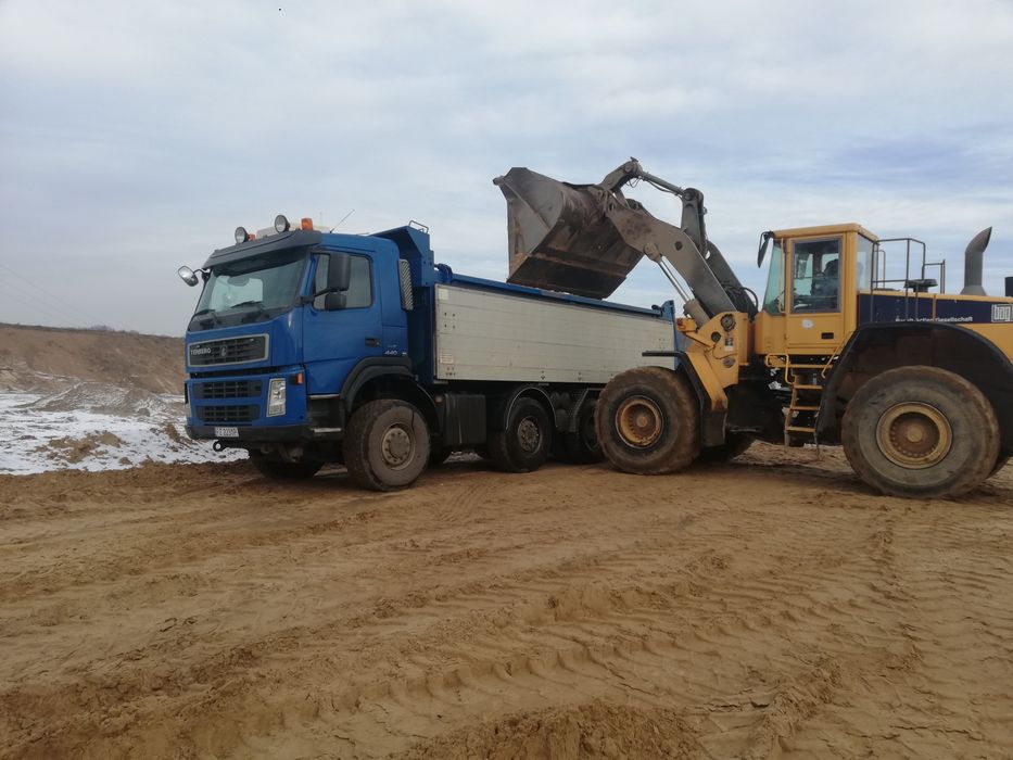 Usługi transportowe, wywrotka,niskopodwozie