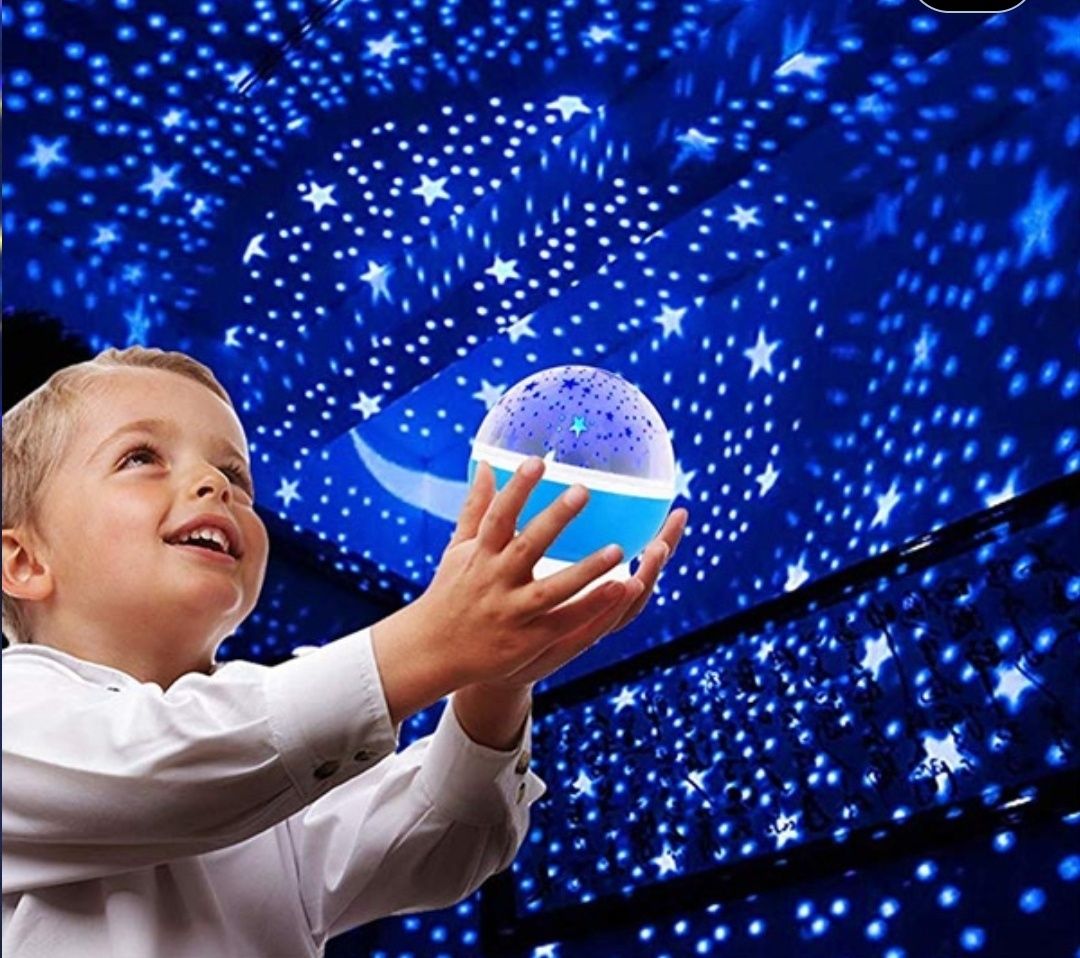 Зоряне небо ночник проектор светильник звёздное небо  детям на подарок