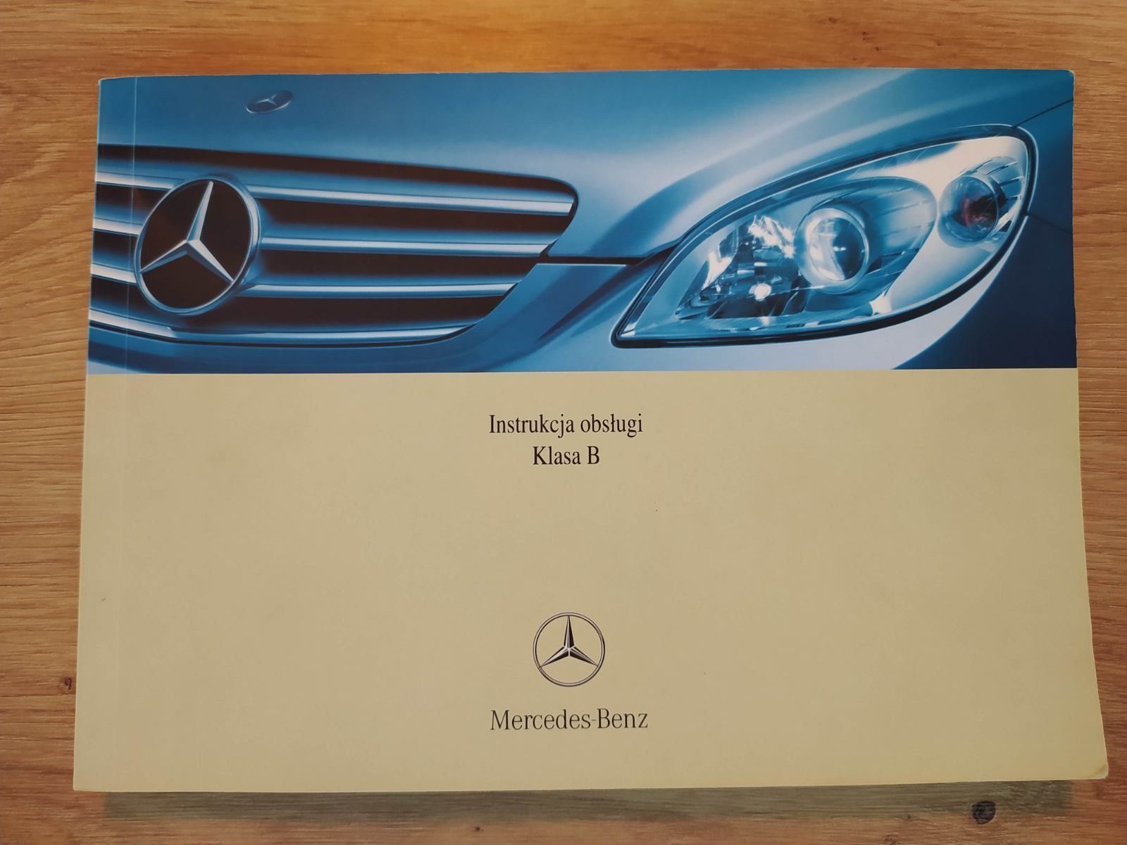 Instrukcja obsługi Mercedes Benz W245