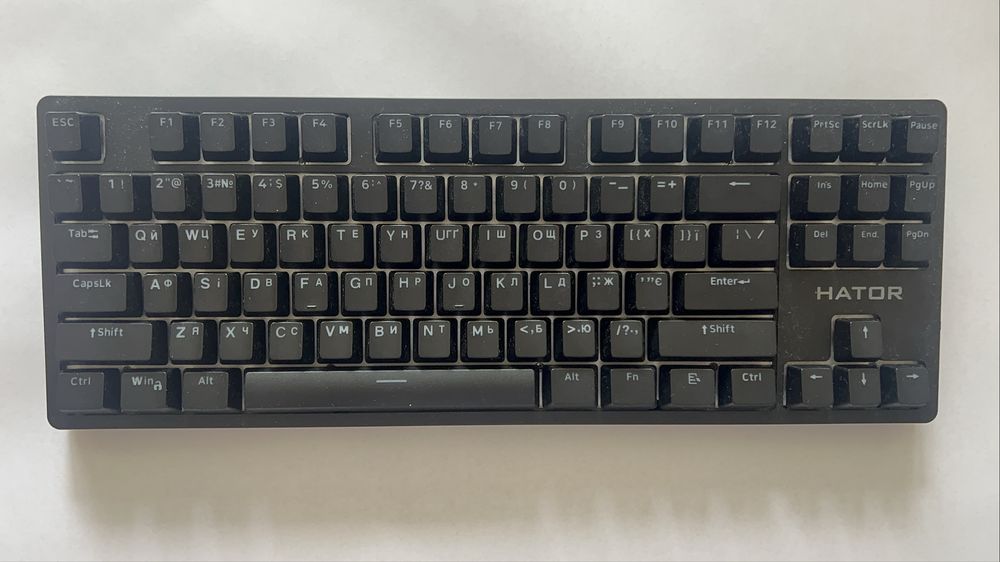 Продам клавіатуру Hator rockfall mecha 2 tkl