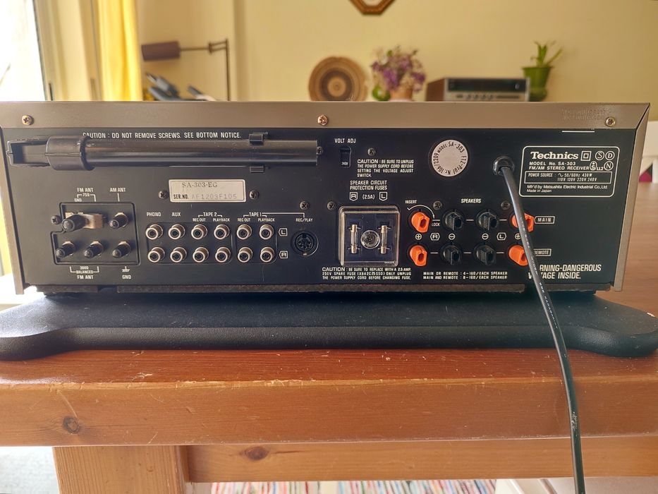 Technics SA-303 Receiver Vintage Impecável!