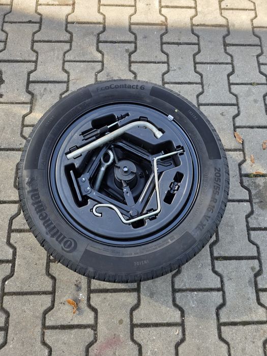 Fiat tipo kolo dojazdowe felga wklad narzedzia 16 Orginał