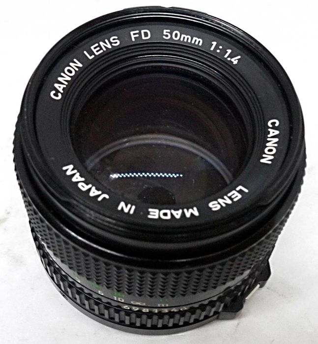 Objetiva canon 1.4 fd