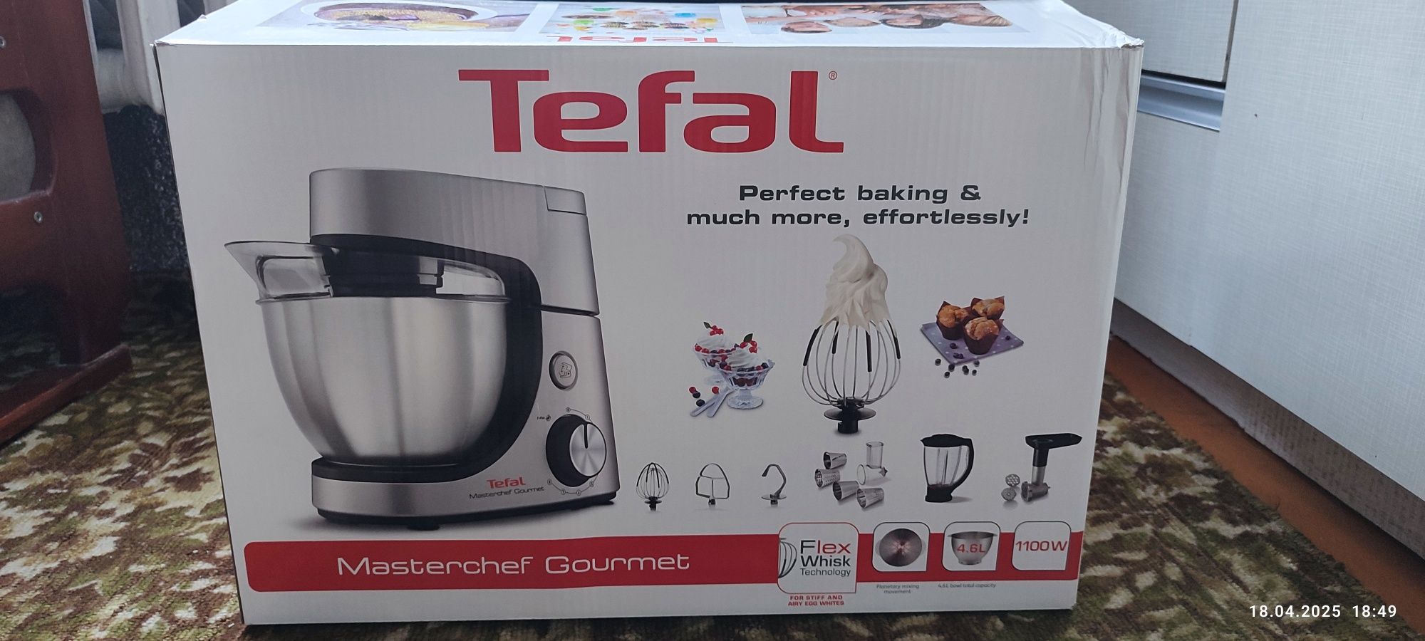 Кухонна машина комбайн Tefal QB516D38