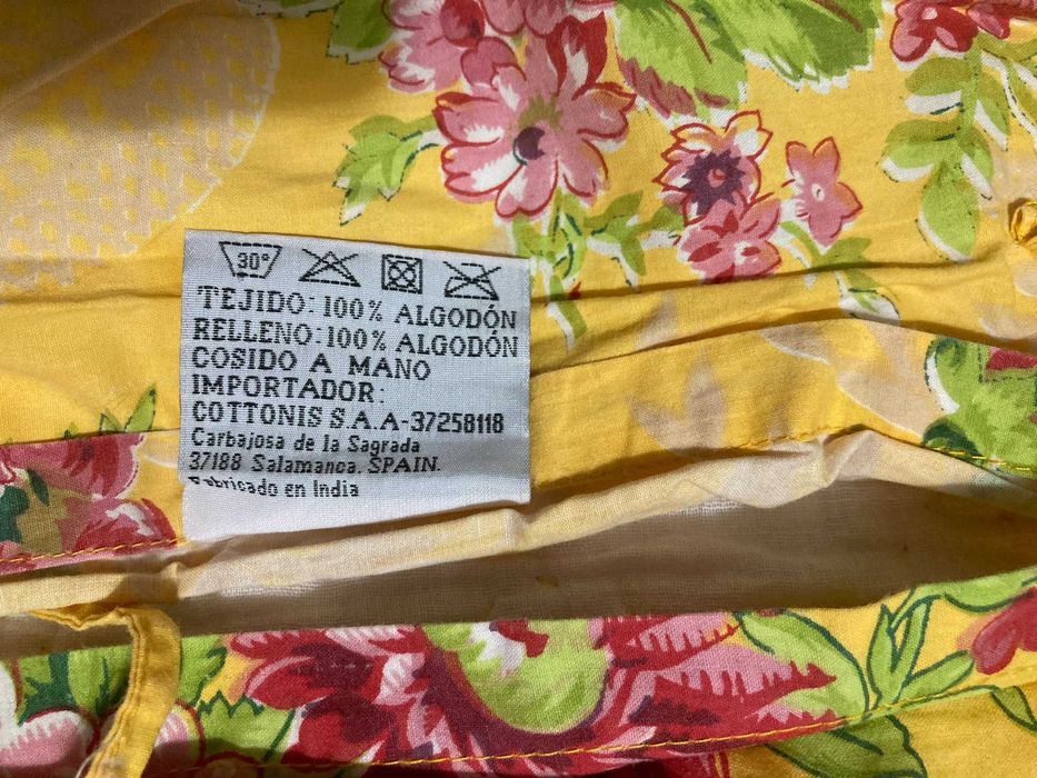 Edredão de algodão com 2 faces - como novo