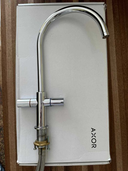 Bateria kuchenna zlew Hansgrohe AXOR UNO