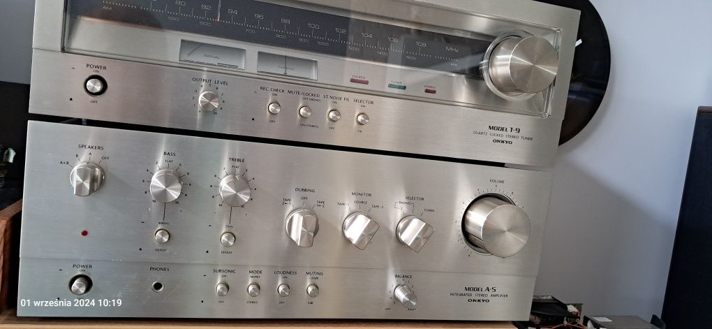 Wzmacniacz VINTAGE ONKYO A-5