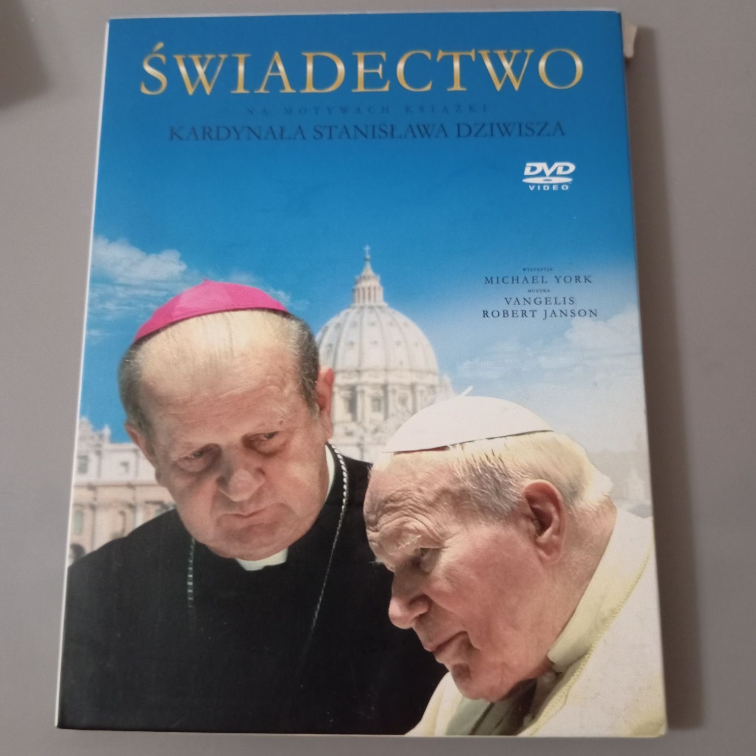 Świadectwo kard. Stanisława Dziwisza, film dok. DVD, stan idealny