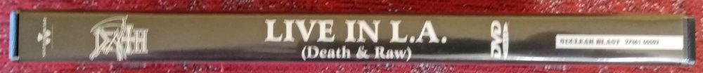 DEATH Live in L.A. (Death & Raw) [DVD Edição Limitada, coleccionável)