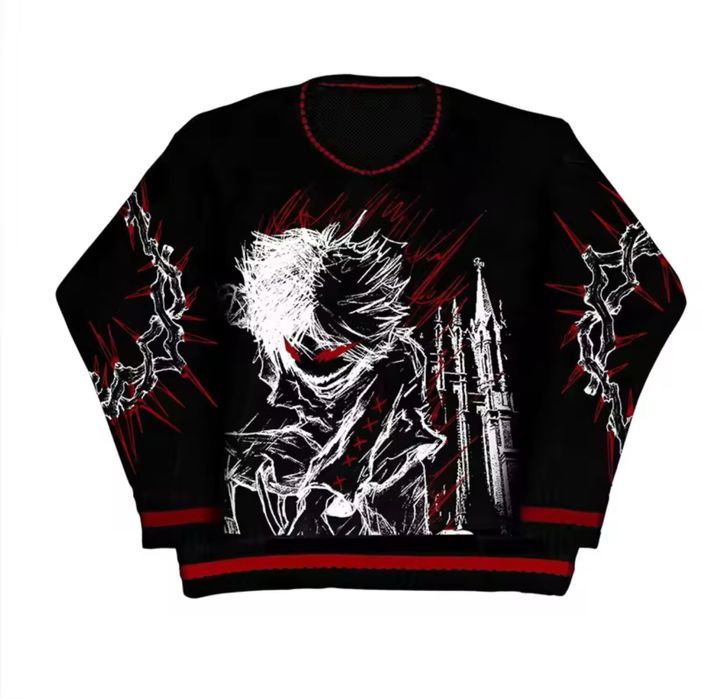 Свитер гуль zxc zxcursed tiltless tadow store