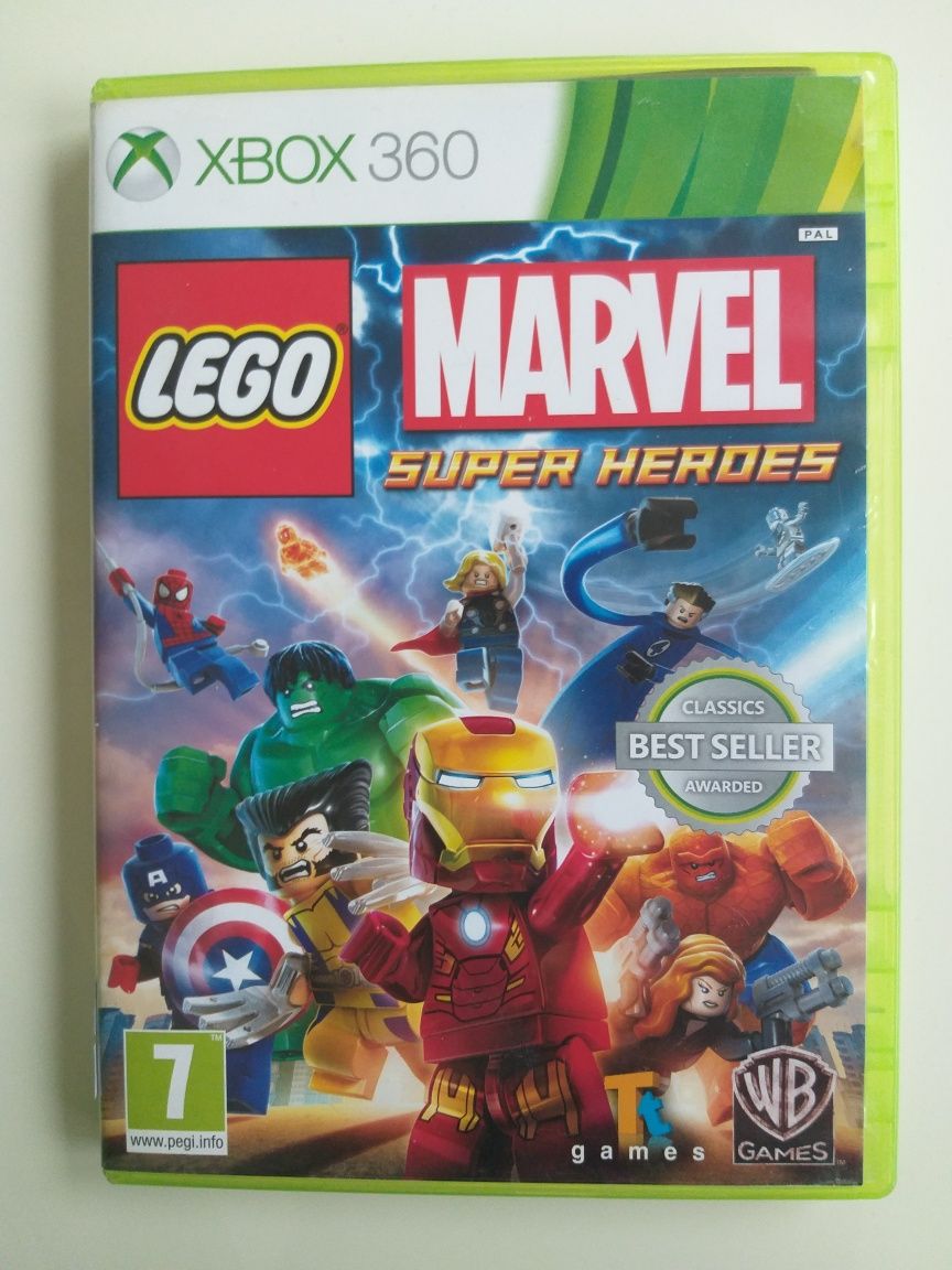 Gra Lego Marvel Super Heroes Xbox 360 X360 na konsole PL pudełkowa 

s